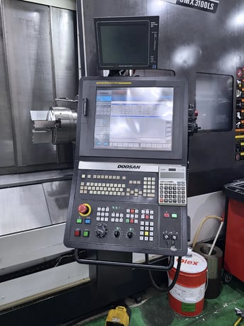 Daewoo Doosan #Puma-SMX3100LS, CNC lathe, 26" swing, 15" chuck, 4" bar, 26" dia., 100" lgth, Fanuc 31i-B5 - Image 8