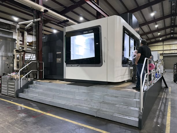 Dmg Mori Seiki #DMU-210P, CNC vertical machining center, 60 automatic tool changer, 70.9" X, 82.7" Y, 49.2" - Image 2