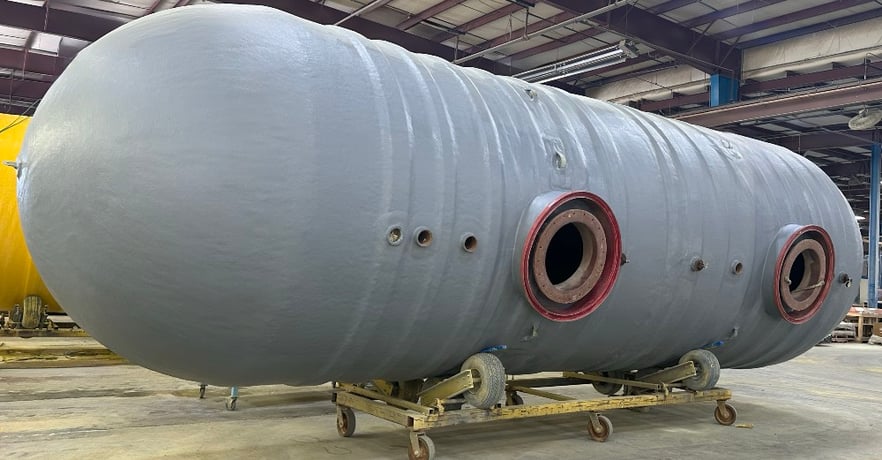 30000 gallon Nationwide Tanks, water storage tank, 10' x 57' - Image 1