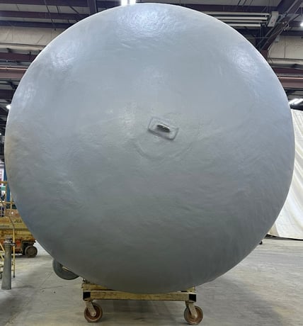 30000 gallon Nationwide Tanks, water storage tank, 10' x 57' - Image 3