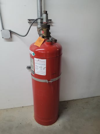 224 lbs, Ansul Halon #1301, Fire Suppression Cylinder - Image 1