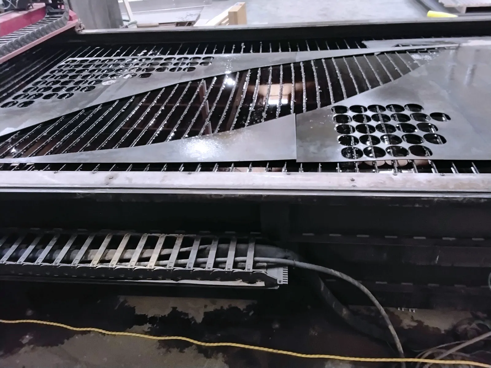 Lincoln Electric #TorchMate-TMX-614' flame cutters, 6' x14'tbl., Flexcut 125, 125 Amp., water table, 550 scfh - Image 4
