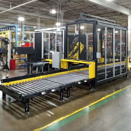 49.75" wide x 5' long, Omni Metalcraft #CDLR-25, chain driven live roller conveyor, 2022 (3 available) - Image 1