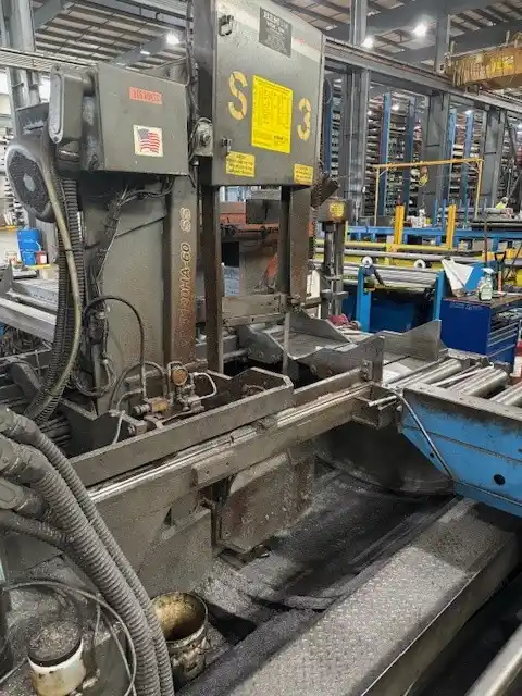18" x 24" HEM #VT120HA-60 Smart saw, automatic vertical band saw with mitering, coolant system, 2008 - Image 3