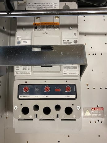 400 Amp, Eaton #HKD, Breaker, w/ frame, 250 VDC/CC, 3 pole, new - Image 4