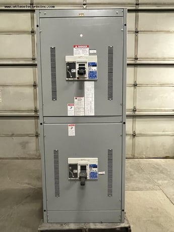 2000 Amps, Three Sections of Cutler Hammer #POW-R-LINE-C Switchboards & One automatic transfer switch - Image 6
