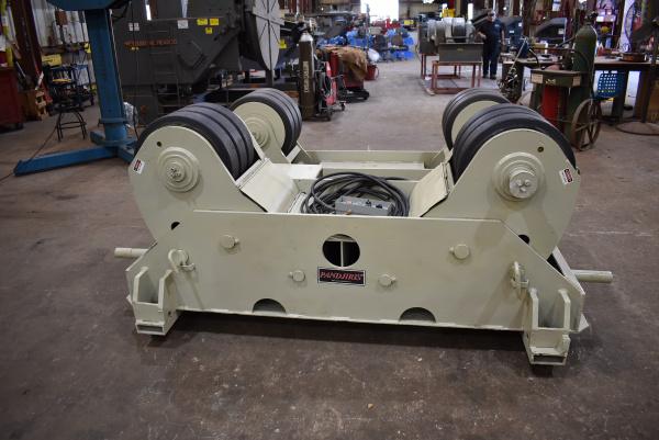 60 Ton, Pandjiris #MissouriMule-60/30-T, Turning Rolls, 12"-16' diameter range, constant center, 460 V. - Image 3