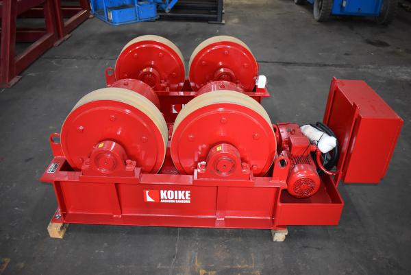 50 Ton, Koike Ransome #50PRM/25IRM, Micarta Turbine Rotators, 8-32" diameter range, 1.3-63 IPM, 460 V. - Image 4
