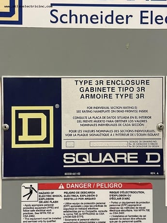 800 Amps, Square D #QED-2, 480 Volts Panelboards (3ea) - Image 2
