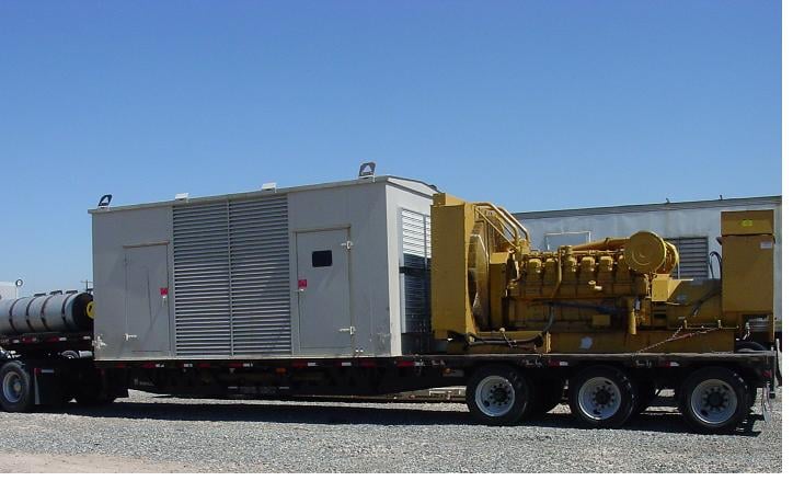 1000 KW Caterpillar #3512, generator set, 480 Volts, 742 hours, 1995 - Image 1