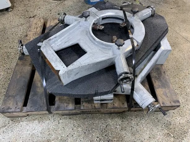 Milltronics #ML-40/160, CNC lathe, 39.7" swing, 31" chuck, 3-jaw, 14" bore, 160" centers, A2-20, 12 turret - Image 8