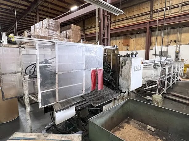 Modern #2LD, cut-off press, 1/4" to 2-1/4" outside dimension capacity, 10 HP - Image 8