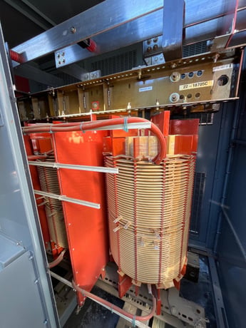 1500 KVA 24940 Delta Primary, 480Y/277 Secondary, 3 phase, Dry Type Transformer - Image 2