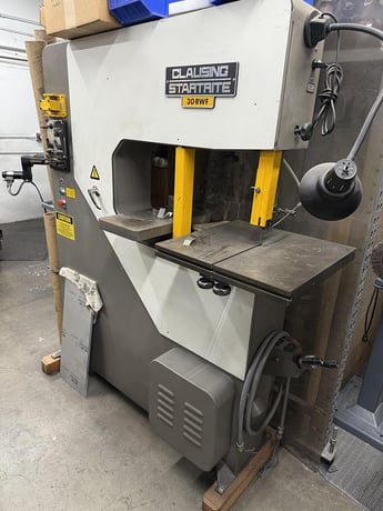 Clausing Startrite #30R-WF, vertical band saw, blade welder - Image 1