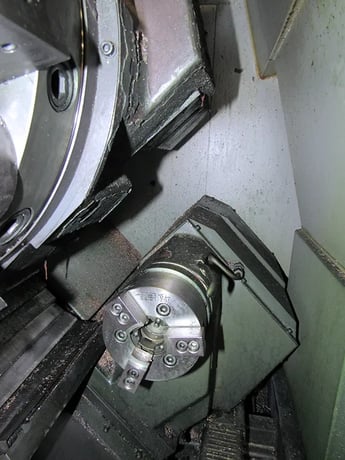 Hyundai Kia #SKT21LMS, CNC lathe, 9.84" chk, 2.559" bore, Fanuc 21i-TB, 2006 - Image 6