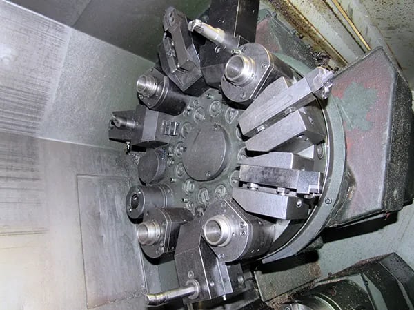 Hyundai Kia #SKT21LMS, CNC lathe, 9.84" chk, 2.559" bore, Fanuc 21i-TB, 2006 - Image 7
