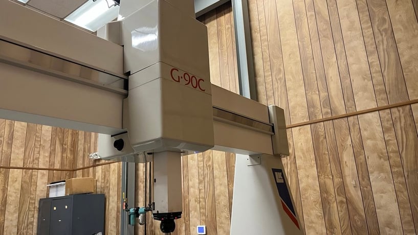 Metrology LK #G-90C, Bridge-Style Coordinate Measuring Machine, 157" X, 59" Y, 39.37" Z, Renishaw Hand - Image 2