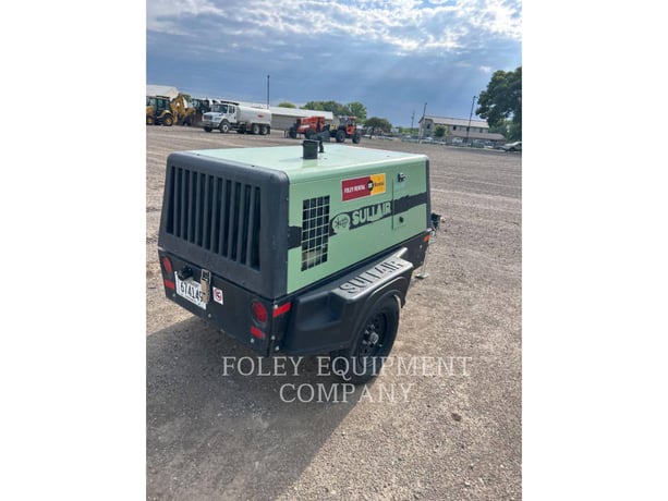 185 cfm, 100 psi, Sullair #185DPQ, portable air compressor, 952 hours, 2021 - Image 3