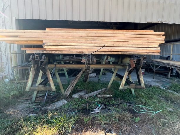 Newman #M712, 4-Sided Planer Mill, w/ Infeed Deck, unscrambler, conveyors - Image 2