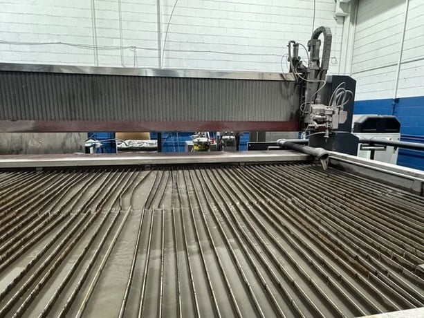 Waterjet Corp #Suprema-DX-612, CNC waterjet cutter, 13.5" x 6.5" x 12" travel, 6.5" x 13.5" table, 100 HP - Image 3