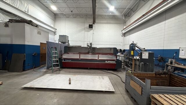 Waterjet Corp #Suprema-DX-612, CNC waterjet cutter, 13.5" x 6.5" x 12" travel, 6.5" x 13.5" table, 100 HP - Image 5