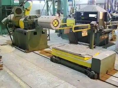 26" Ruesch / Stamco complete line, 26" x 10000 lb., .005" - 0.1"thickness, S32723 - Image 1