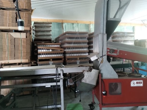 BEI, Blueberry Equipment Inc., Blower Separator, Air Separator, Stainless Steel, Blueberry Line, Leaf - Image 1
