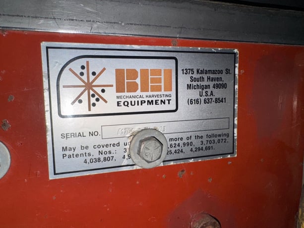 BEI, Blueberry Equipment Inc., Blower Separator, Air Separator, Stainless Steel, Blueberry Line, Leaf - Image 3