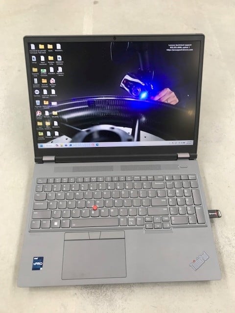 Hexagon #8525-7, portable arm with AS1 laser scanner and Polyworks & laptop, Absolute Arm V2P, AS1 kit - Image 8