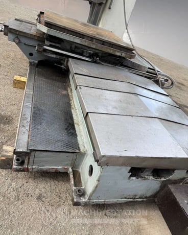 3.9" Tos Varnsdorf #W100A, horizontal boring mill table type, 63" X, 44.09"Y, 49.21"Z, #50, 15 HP, 4-Axis - Image 7