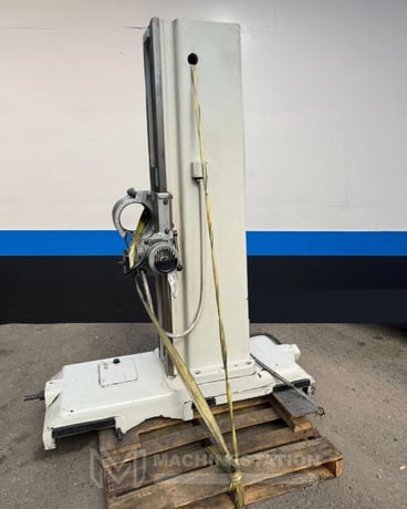 3.9" Tos Varnsdorf #W100A, horizontal boring mill table type, 63" X, 44.09"Y, 49.21"Z, #50, 15 HP, 4-Axis - Image 8
