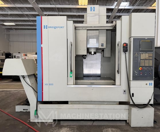 Hardinge, Bridgeport #XR-1000, CNC vertical machining center, 30 side mount tool changer, 40" X, 24" Y, 24" - Image 1