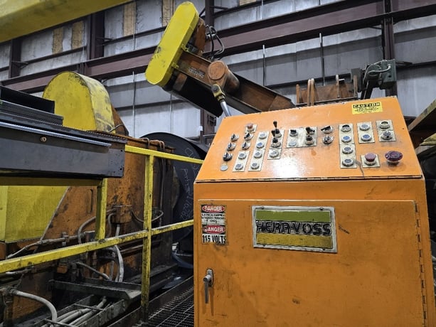 60" x 1/2" Herr Voss, Slitting Line, 60000 lb., 20/24" ID - Image 3