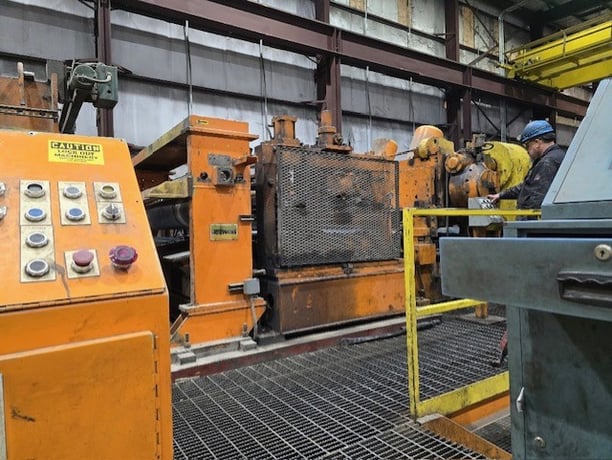 60" x 1/2" Herr Voss, Slitting Line, 60000 lb., 20/24" ID - Image 4
