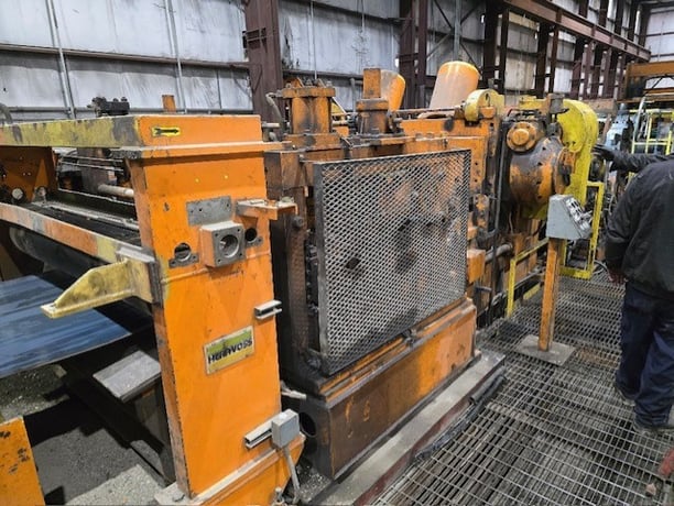 60" x 1/2" Herr Voss, Slitting Line, 60000 lb., 20/24" ID - Image 6