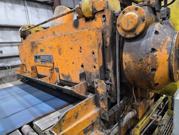 60" x 1/2" Herr Voss, Slitting Line, 60000 lb., 20/24" ID - Image 7