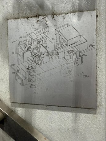 Monnier Zahner #M669, CNC Head & Tip Whirling Machine, Fanuc Power Motion I-A Control, 2017 - Image 4