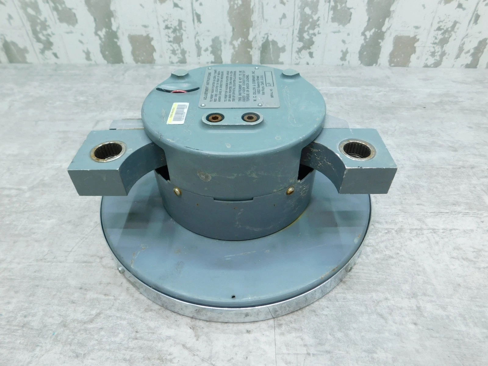 Dillon AP Mechanical Dynamometer, 500 lb Capacity, 2 lb Division. 10" Face (3 available) - Image 4