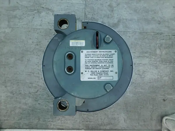 Dillon AP Mechanical Dynamometer, 500 lb Capacity, 2 lb Division. 10" Face (3 available) - Image 7