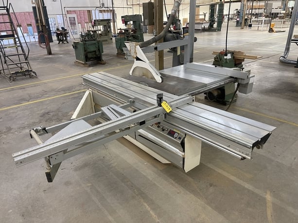 Casolin #Astra-DGT, Sliding Table Saw, 10"-16" Blade, 128" Table, 1.18" Bore, 8 HP, 5000 RPM - Image 1