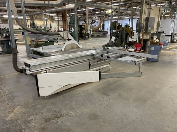 Casolin #Astra-DGT, Sliding Table Saw, 10"-16" Blade, 128" Table, 1.18" Bore, 8 HP, 5000 RPM - Image 2