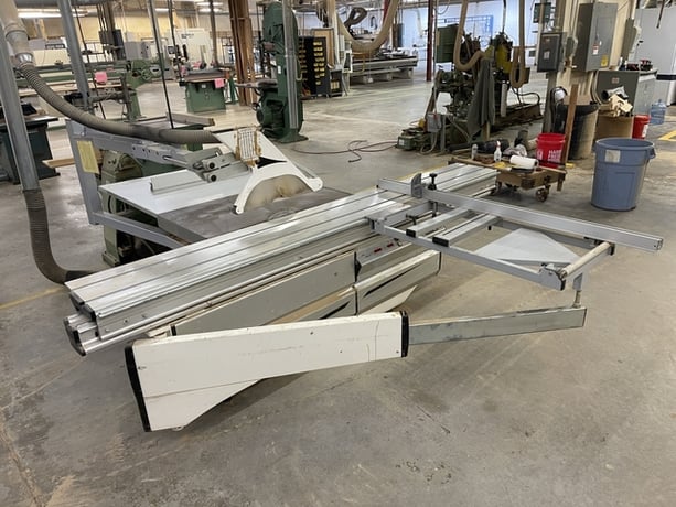 Casolin #Astra-DGT, Sliding Table Saw, 10"-16" Blade, 128" Table, 1.18" Bore, 8 HP, 5000 RPM - Image 3