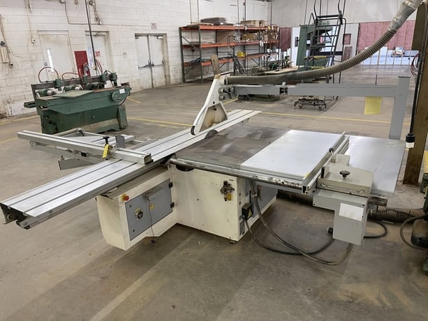 Casolin #Astra-DGT, Sliding Table Saw, 10"-16" Blade, 128" Table, 1.18" Bore, 8 HP, 5000 RPM - Image 4