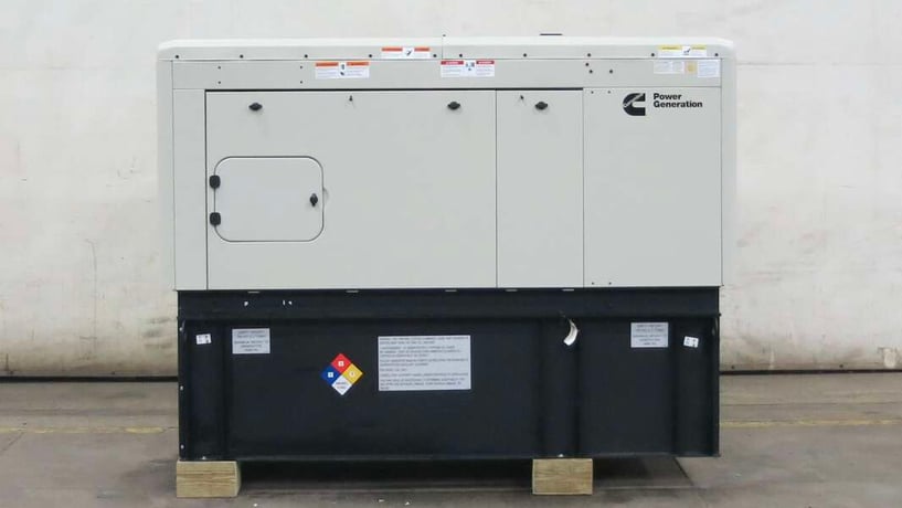 50 KW Cummins #C50D6, diesel generator set, 120/240 Volts, 1-phase, 80 HP @ 1800 RPM, QSB3.3 engine, EPA Tier - Image 1