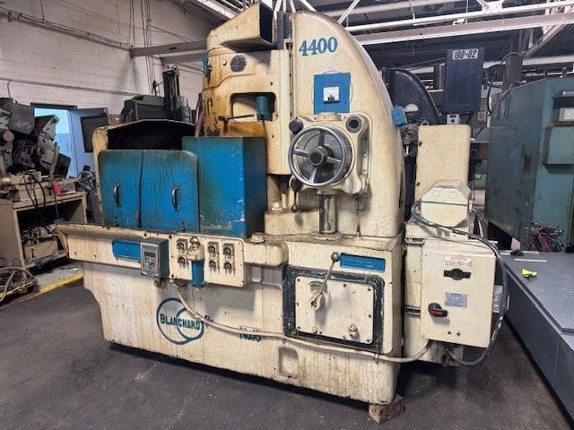 Blanchard #18-36, vertical rotary surface grinder, 36" chuck, 25 HP, 39" swing, 12" under wheel, 1940 - Image 1