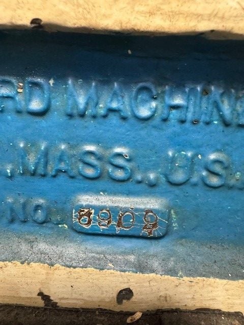 Blanchard #18-36, vertical rotary surface grinder, 36" chuck, 25 HP, 39" swing, 12" under wheel, 1940 - Image 6