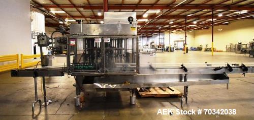 Biner Ellison ##F-52-TDG-24SS, Rotary Bottle Filler, 24-Head, Stainless Steel, Explosion Proof - Image 1