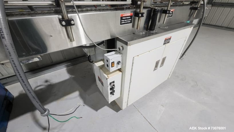 All-Fill #SHA-400, Auger Filler, w/ Conveyor & Bottom-Up Fill Packaging, Cerebus III Control, 25 HP - Image 4
