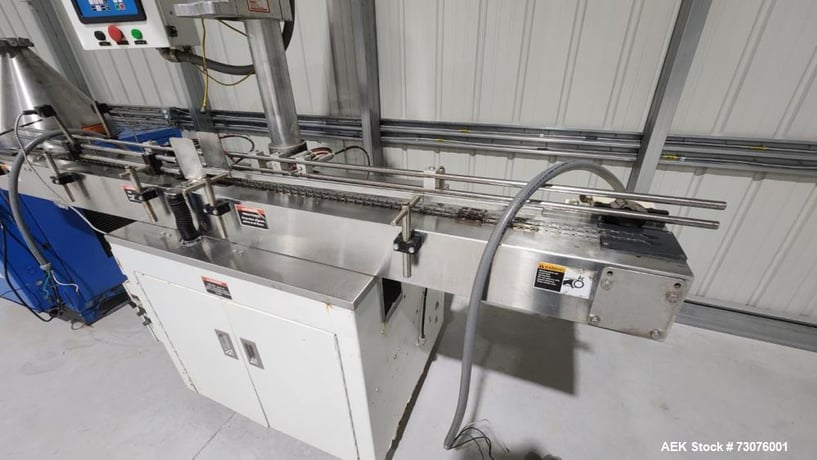 All-Fill #SHA-400, Auger Filler, w/ Conveyor & Bottom-Up Fill Packaging, Cerebus III Control, 25 HP - Image 6