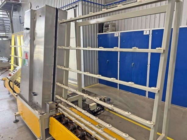 Polyglass #LV1500, Vertical Glass Washing Machine, R-L, 60" max. Glass Size, 2-13 mm Glass Thickness, 2 - Image 3